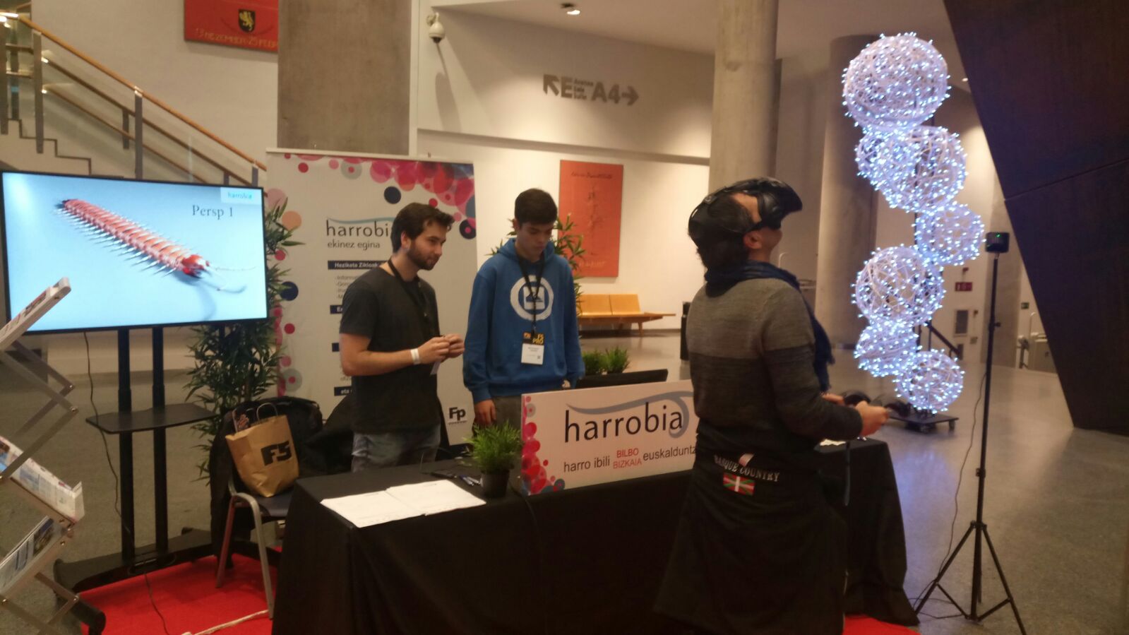 Harrobia ha participado en el Festival de Videojuegos Fun&Serious