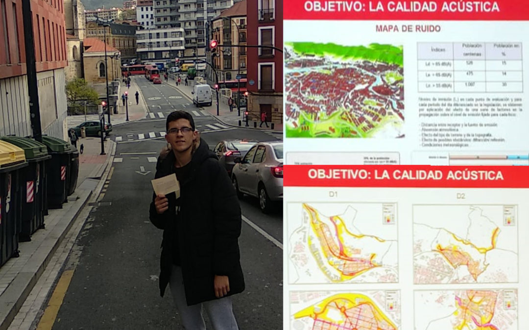 El alumnado de Marketing y Publicidad ha medido el nivel de ruido en Bilbao la Vieja, San Francisco, Miribilla e Irala