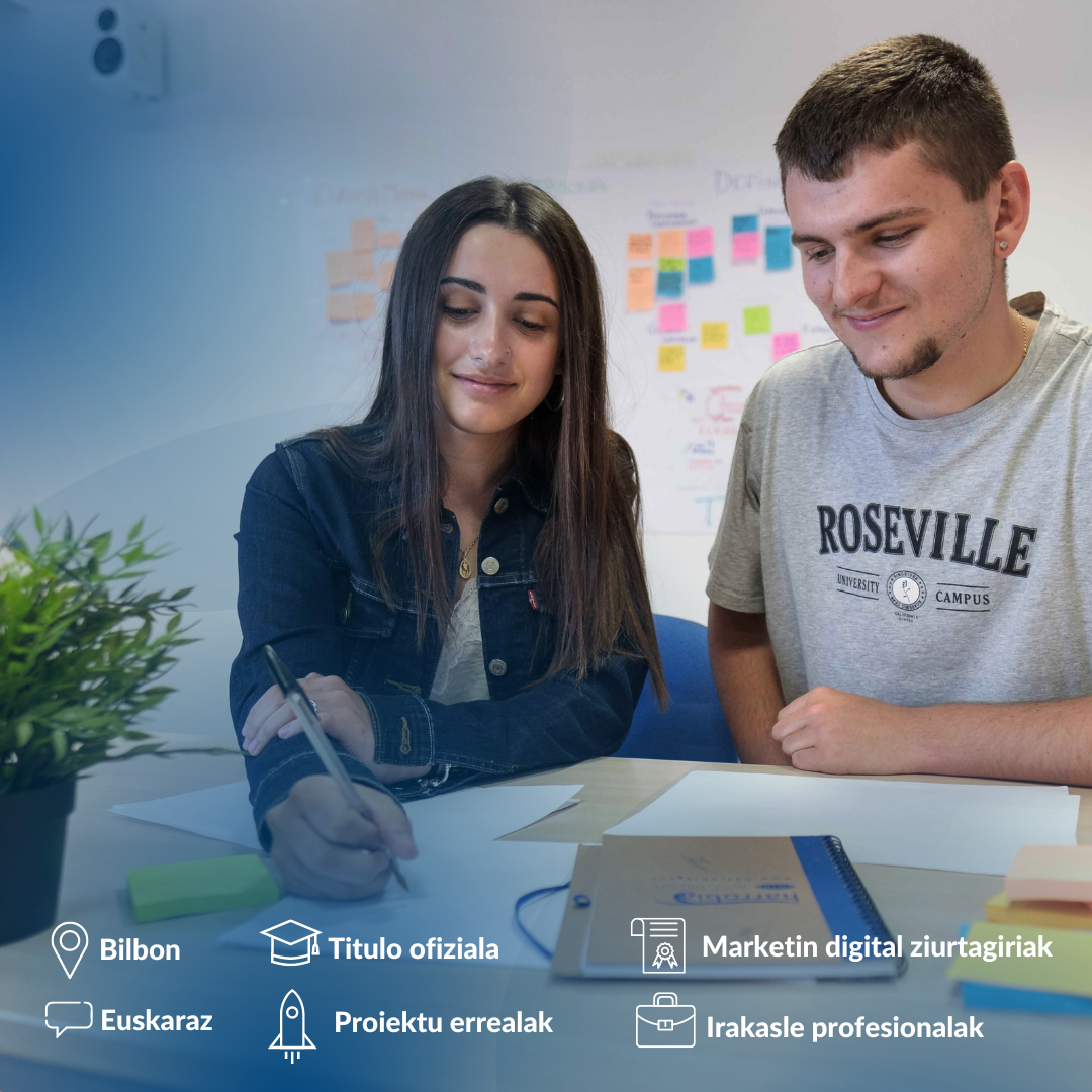 Marketina eta publizitatea ikasi