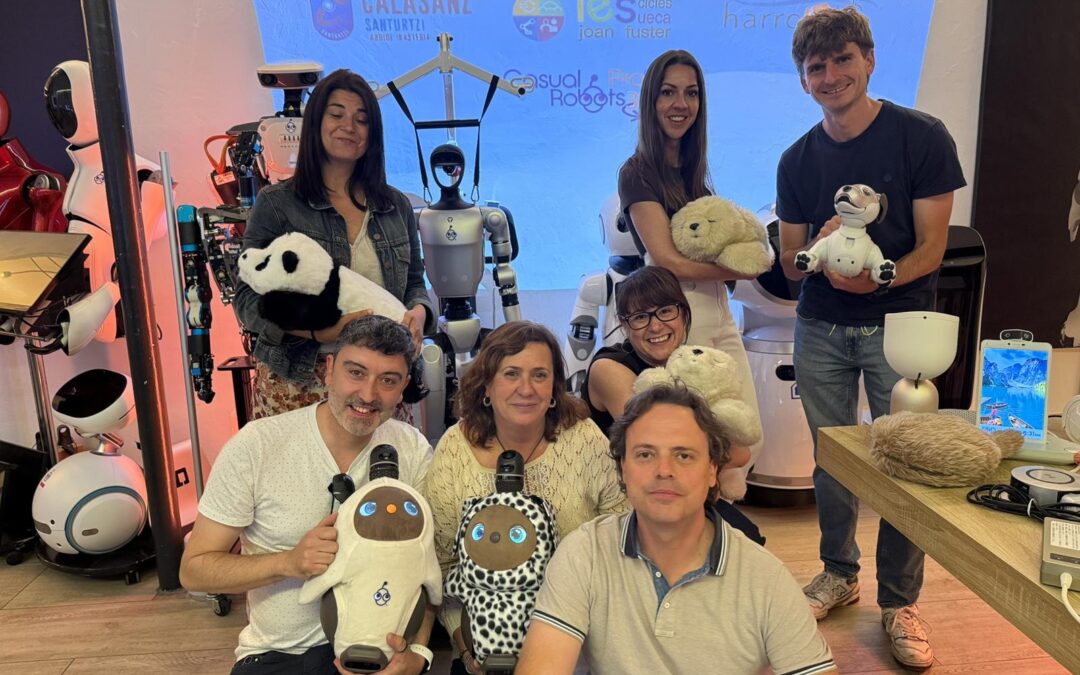 Harrobia participa en una visita técnica a Casual Robots en el marco del proyecto SeniorCareLab