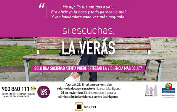 “Si escuchas, la verás”: campaña de sensibilización sobre la violencia hacia las mujeres mayores