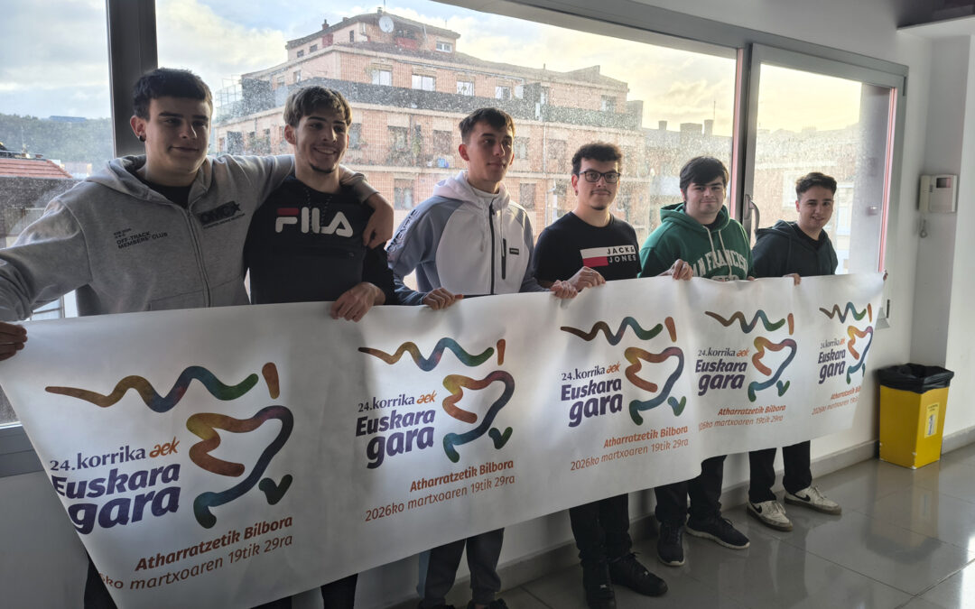 Harrobia Ikastola Korrikan: euskararekin bat egiten jarraitzen dugu