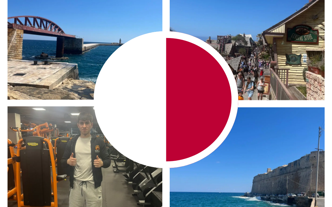 Malta Erasmus +, alumno de Acondicionamiento Físico
